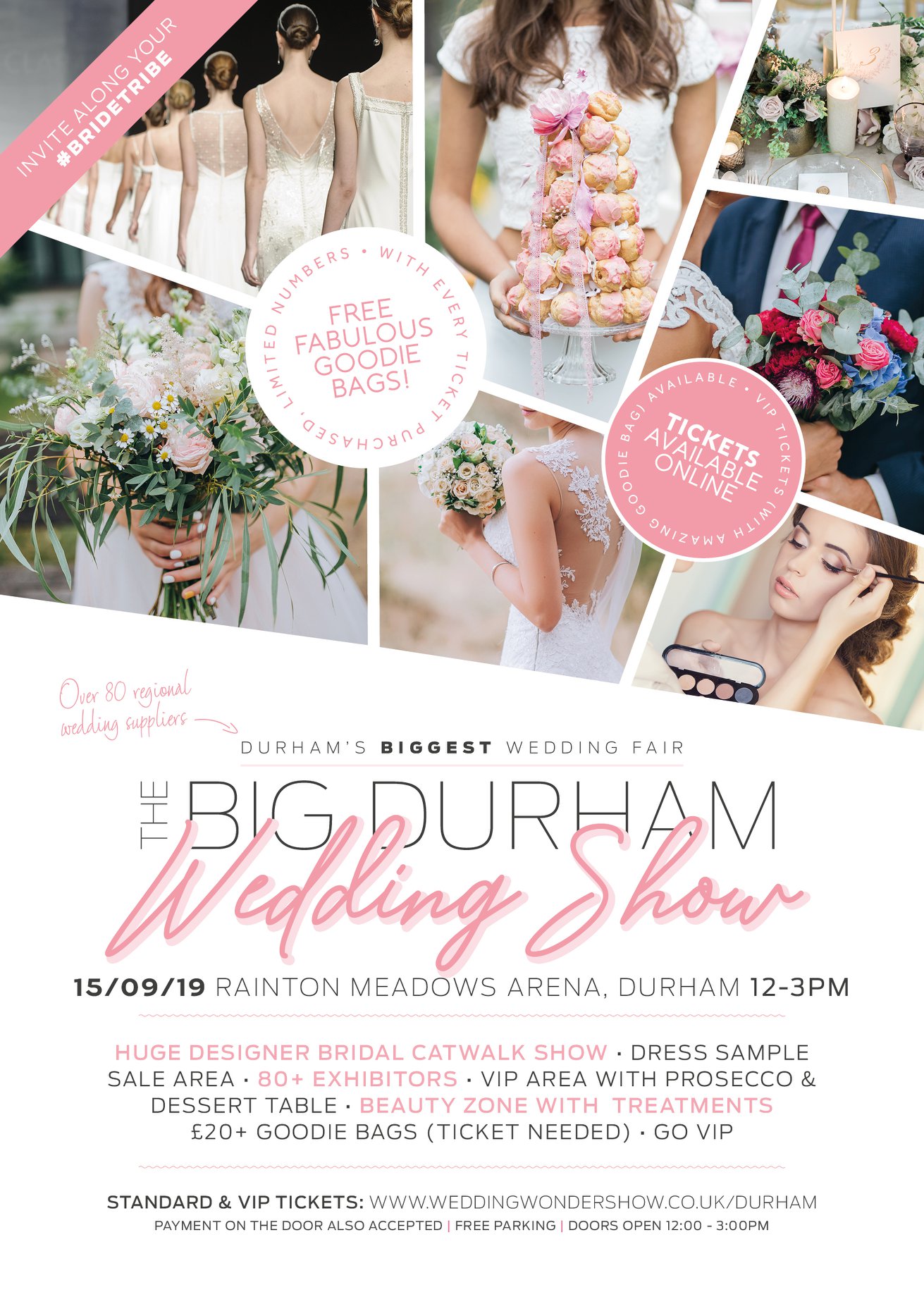 The BIG Durham Wedding Show – Rainton Meadows Arena