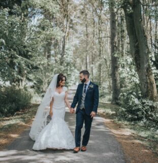 Jayne and Jack's Pastel Perfect Summer Showstopper at Woodhill
