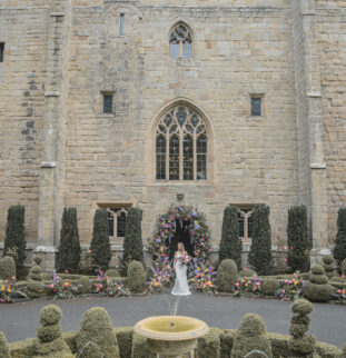 Styled Shoot: Kaleidoscopic Love at Langley Castle