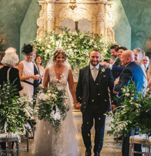 Charlotte and Lenny’s French Floral Fantasy at Le Petit Chateau