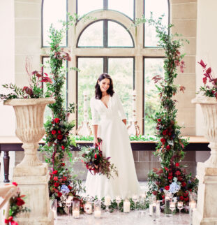 Ruby Romance, A Guest List Collaboration at Kinmount House